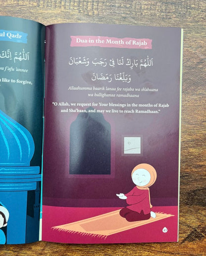 50+ Essential Duas - Book for Kids